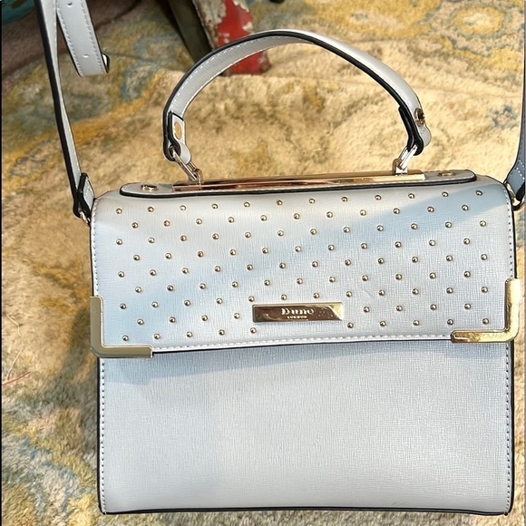 Dune,Smokey Soft Grayish-Blue, Gorgeous,Elegant,Timeless,Classic,Size in Pics - Picture 3 of 16